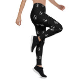 Knife Logo (White) | Women's Leggings